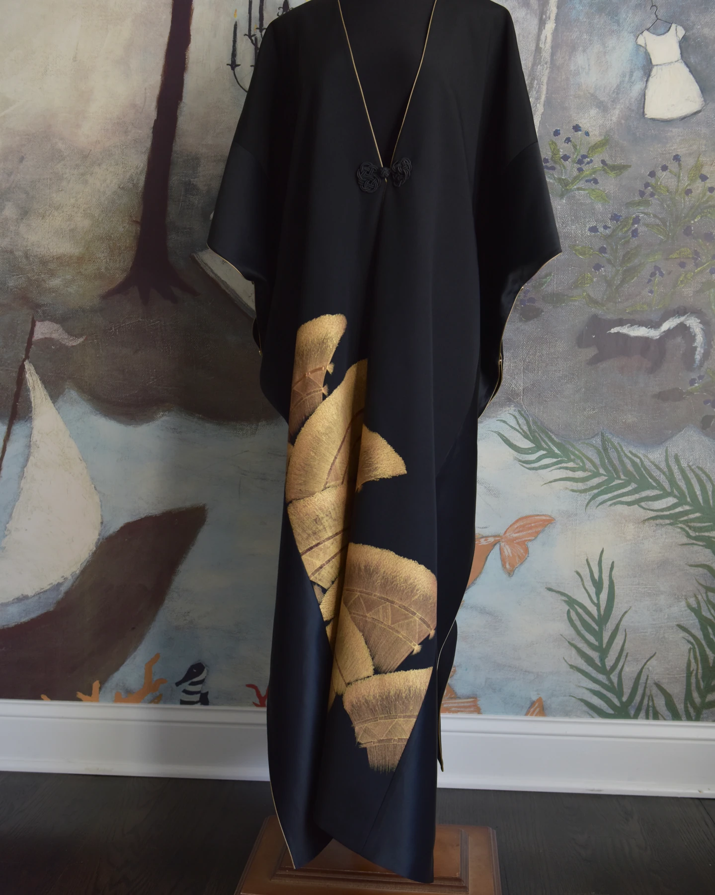 Gold Leaf Long Artwear — Front view
